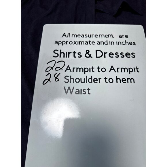 Chico's Plum Purple Microfiber Long Sleeve Button Front Stretch Blouse Sz 2 US L - Picture 8 of 8